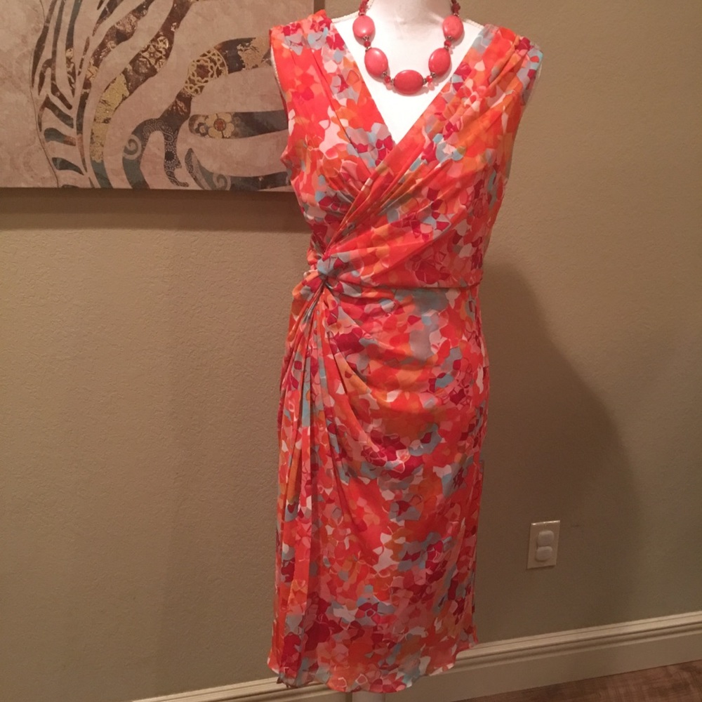 Adrianna Papell | Sleeveless Floral Dress
